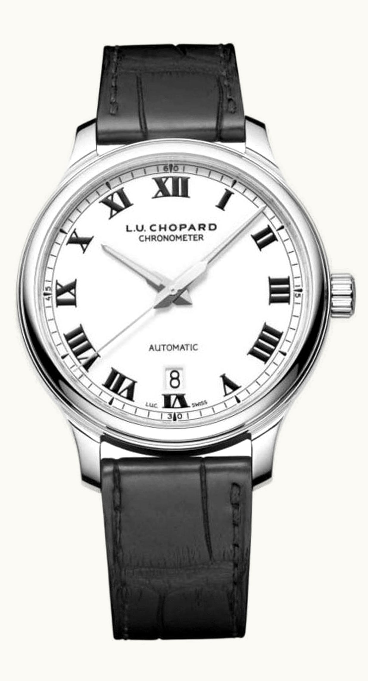 Chopard L.U.C 1937 Stainless Steel / White