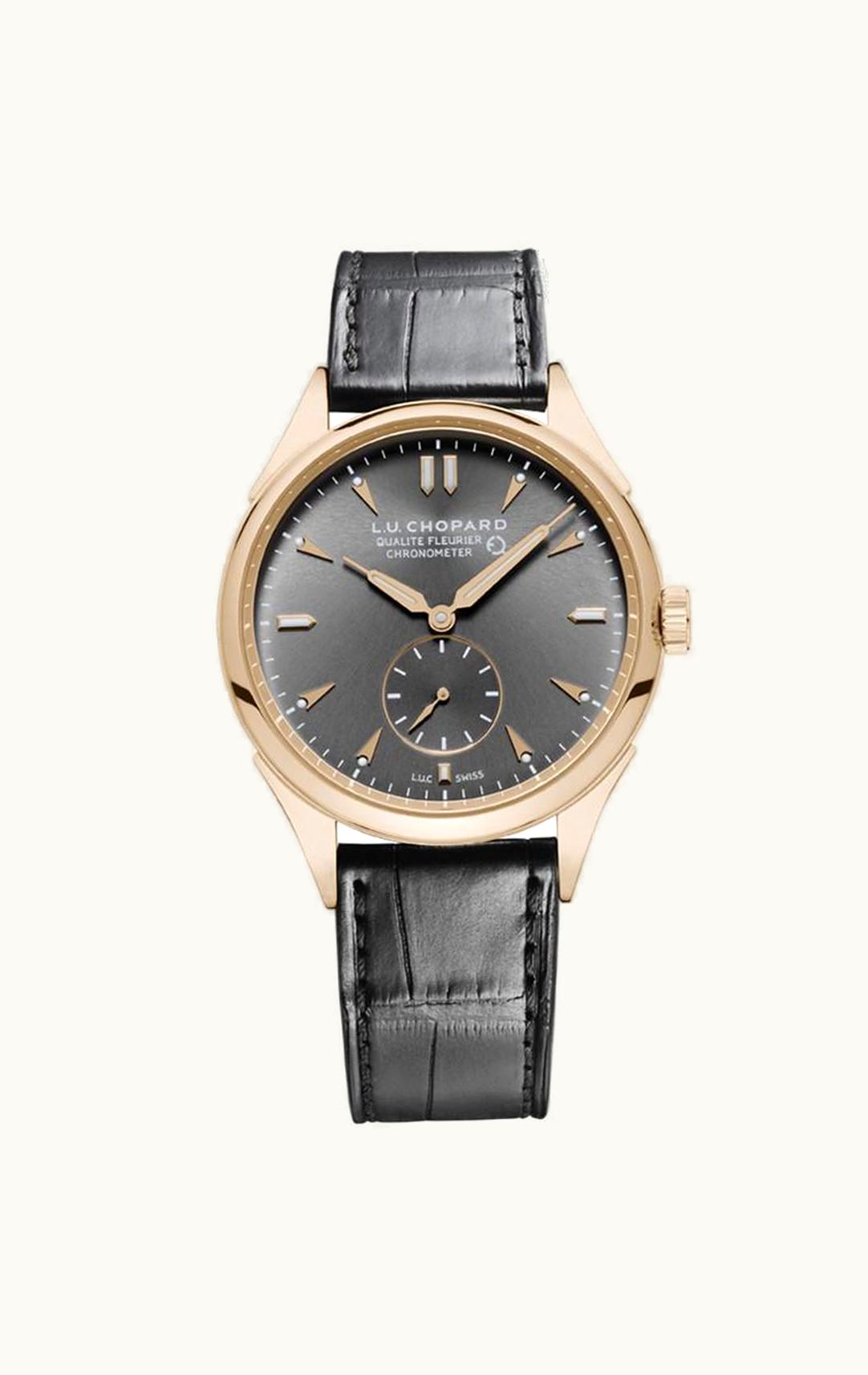Chopard L.U.C Qualité Fleurier Rose Gold / Grey