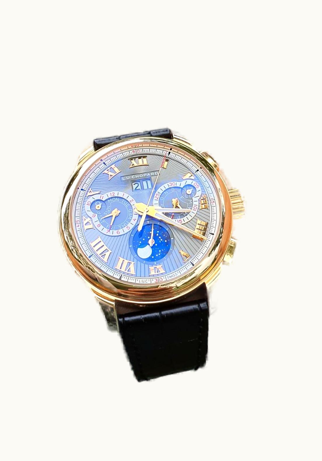 Chopard L.U.C Perpetual Chrono Rose Gold / Silver