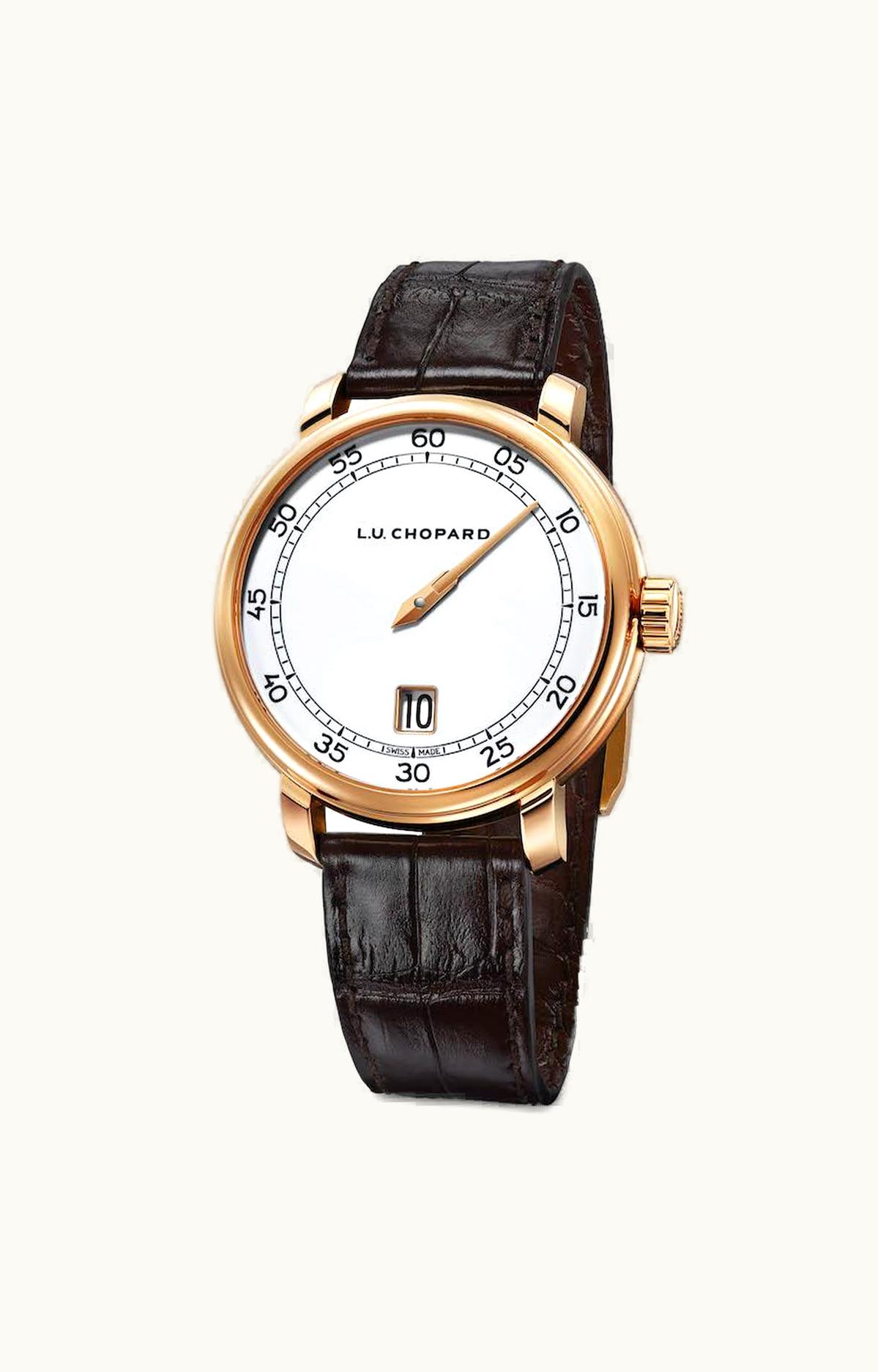 Chopard L.U.C. Quattro Spirit 25 Rose Gold / Enamel