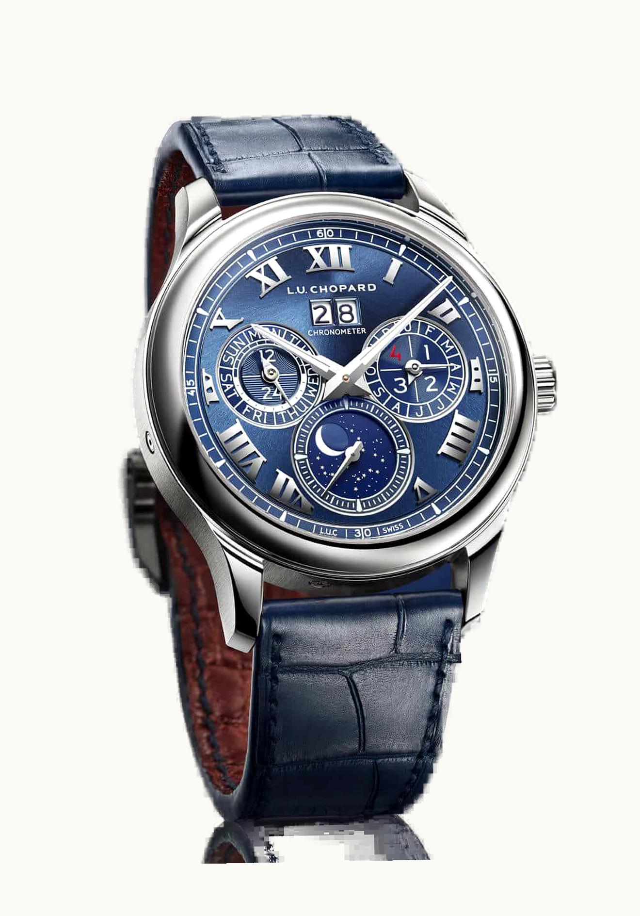 Chopard L.U.C Lunar One Platinum / Blue