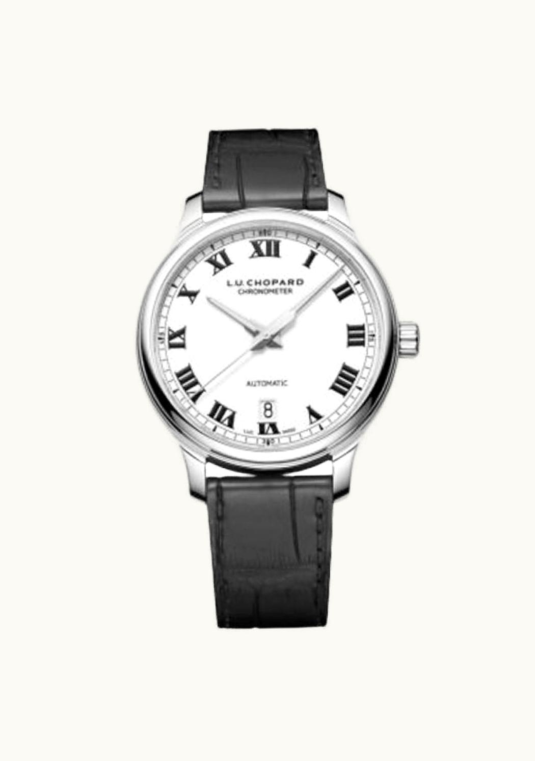 Chopard L.U.C Perpetual Chrono White Gold / Silver