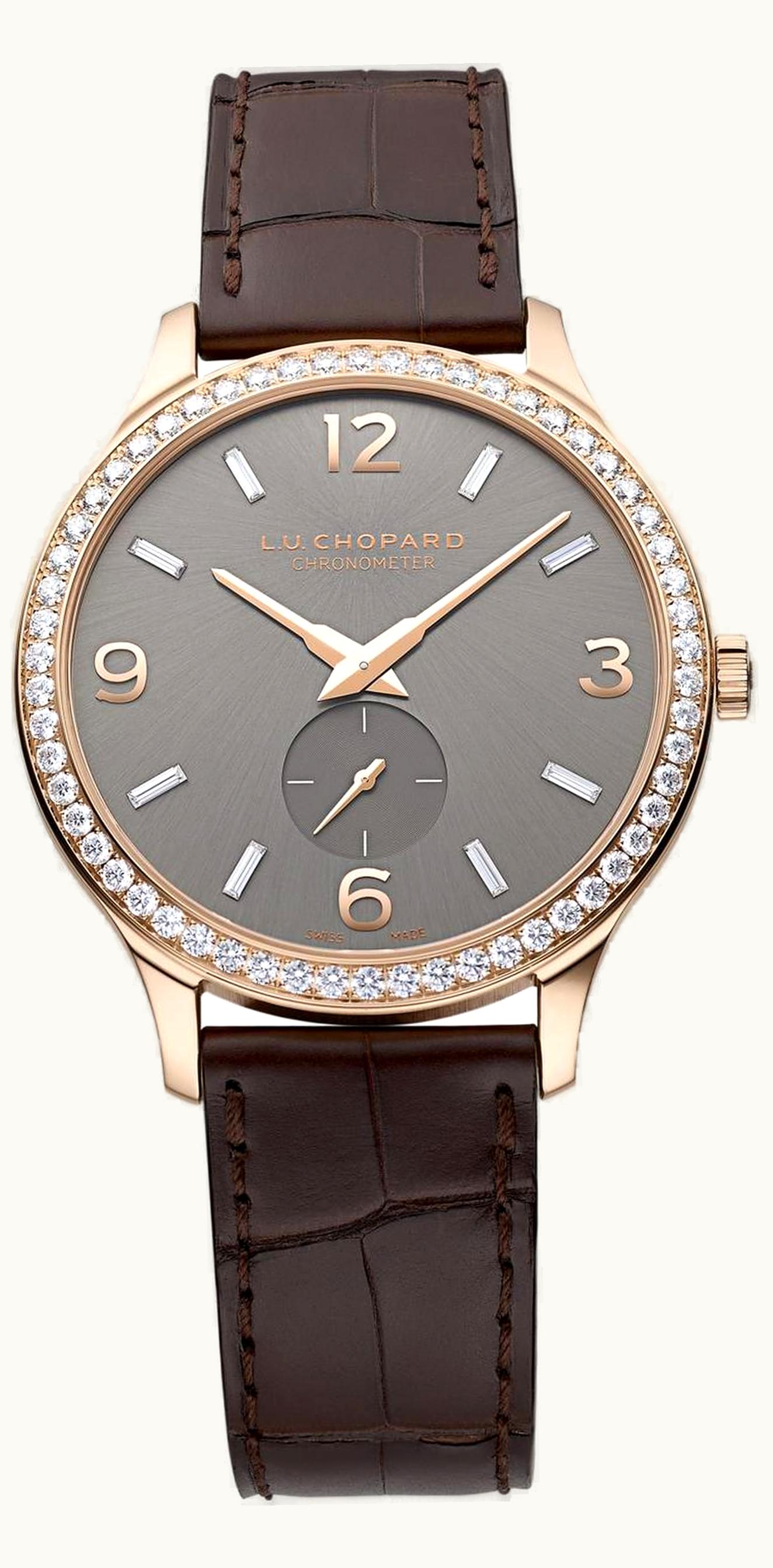 Chopard L.U.C XPS Rose  Gold - Diamond / Grey