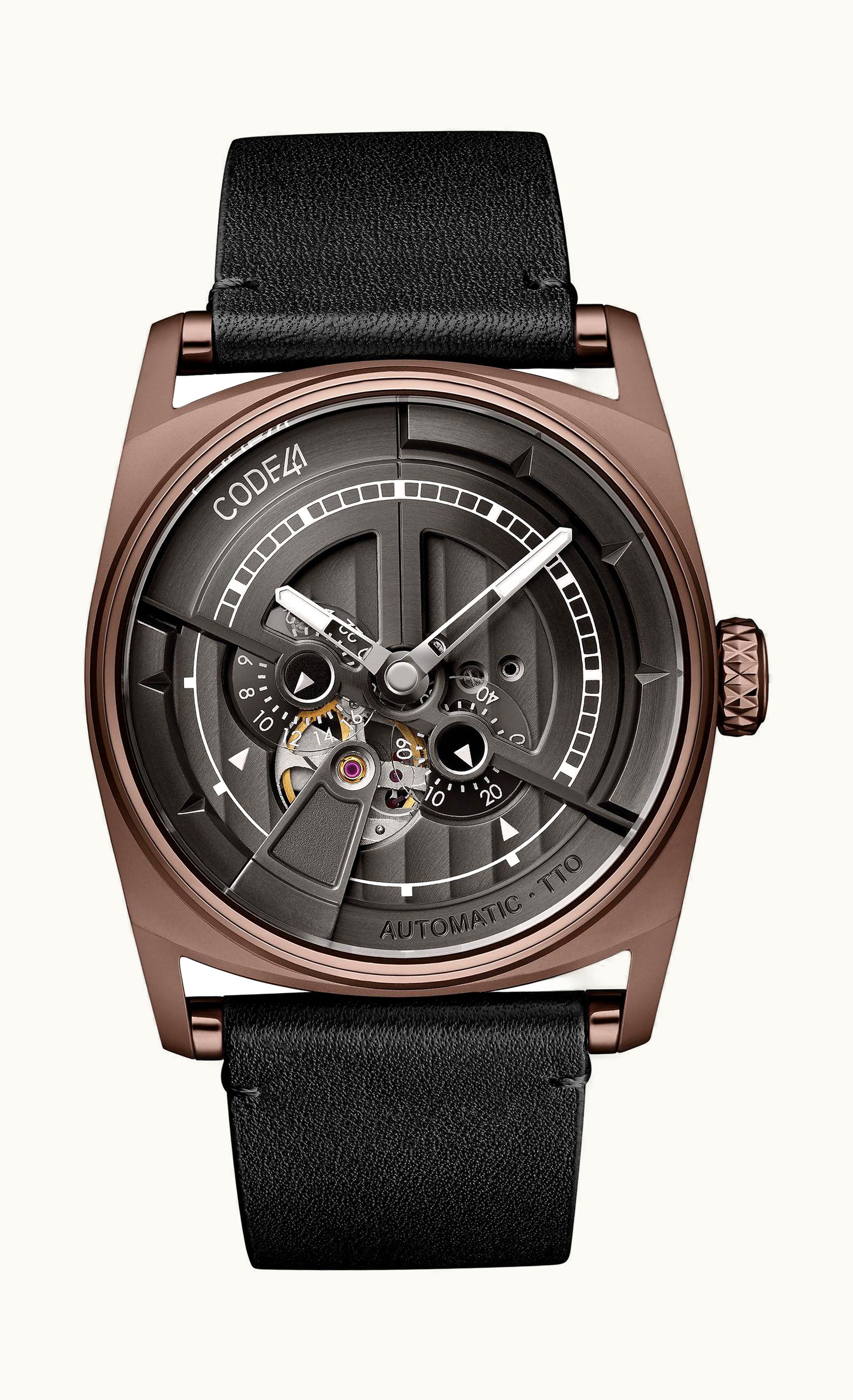 CODE41 Anomaly-01 Stainless Steel / Black