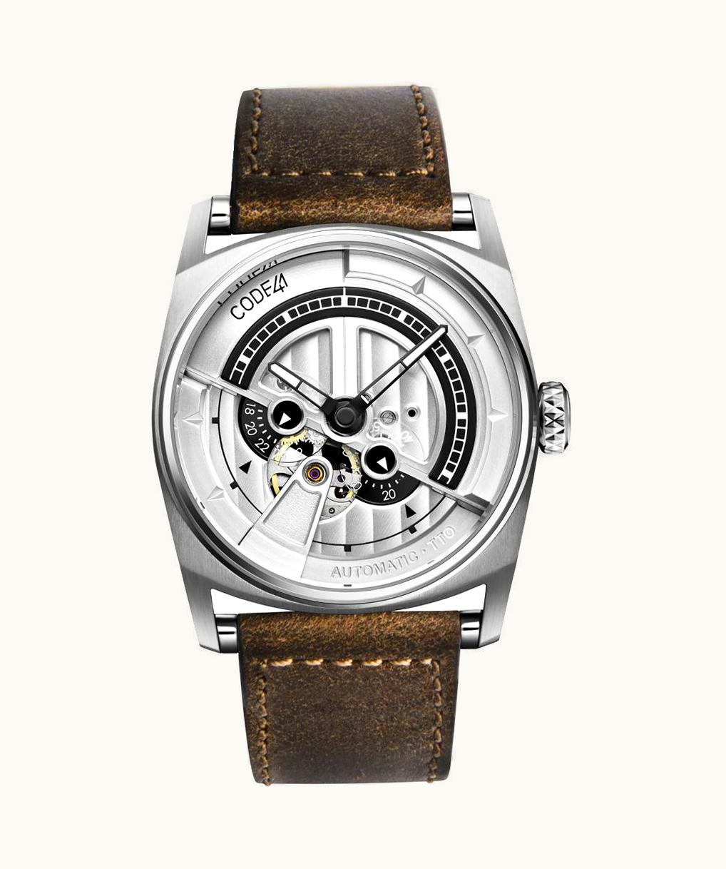 CODE41 Anomaly-01 Stainless Steel / Silver