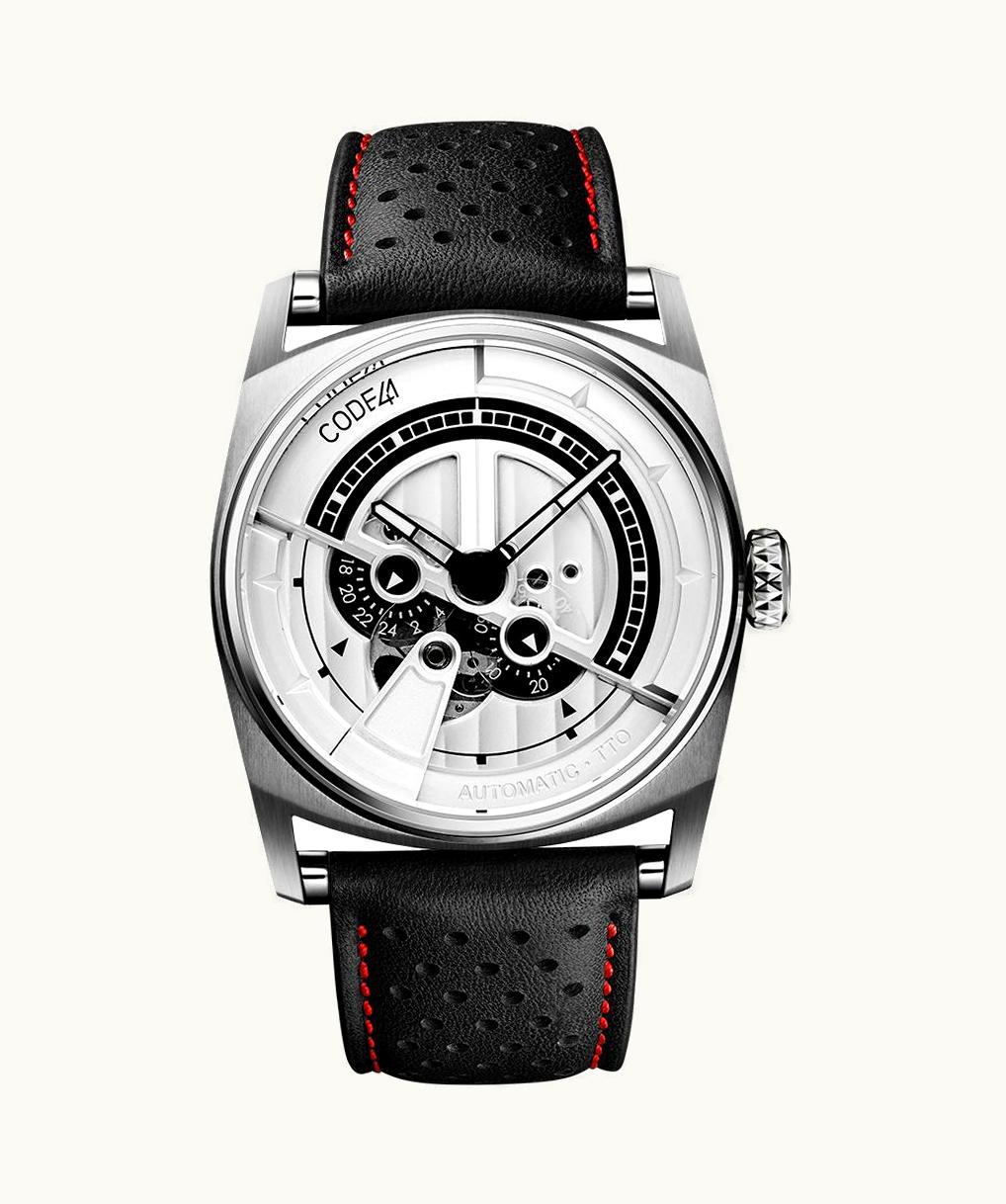 CODE41 Anomaly-01 Stainless Steel / Silver