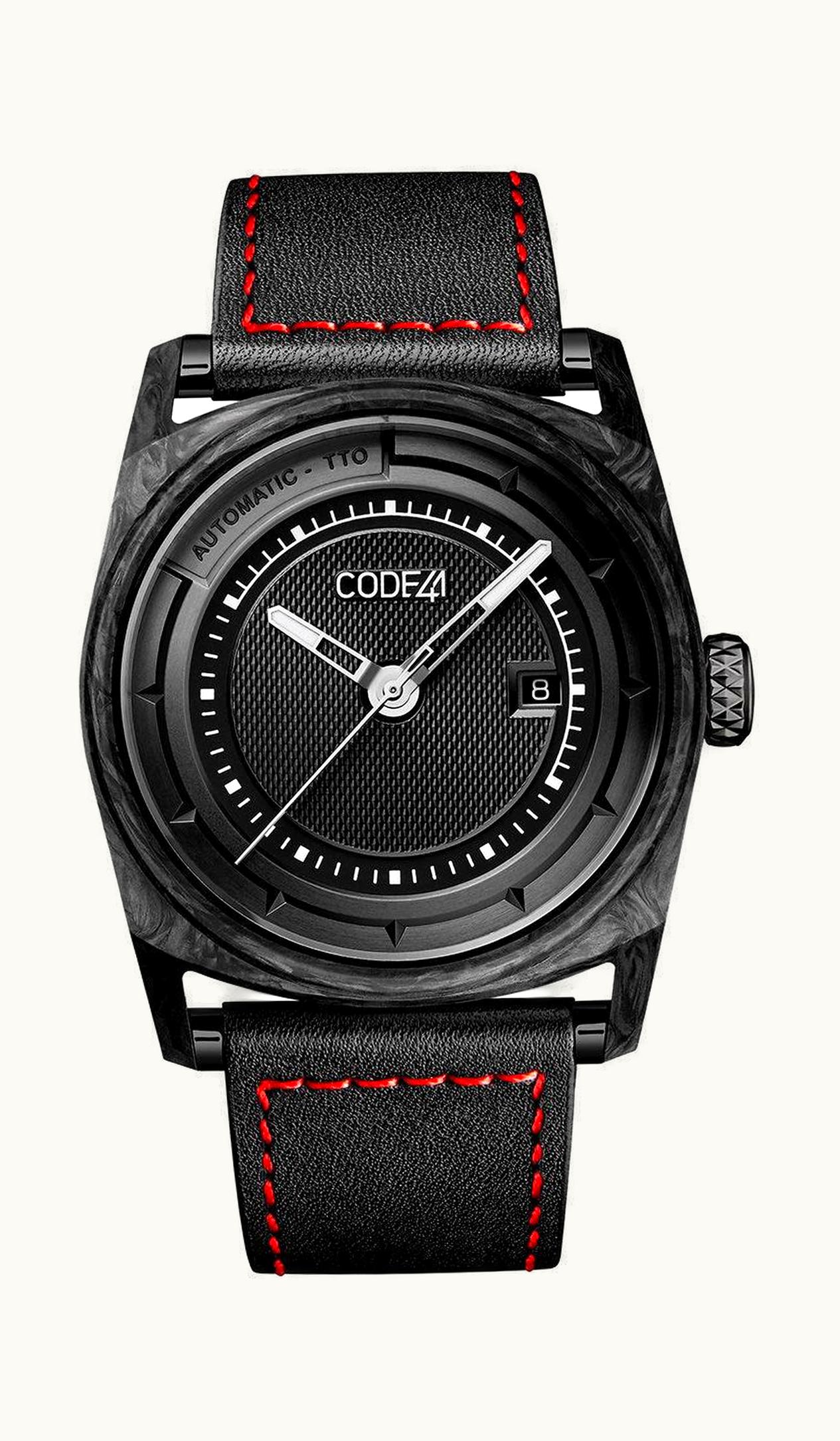 CODE41 Anomaly-02 Stainless Steel / Black