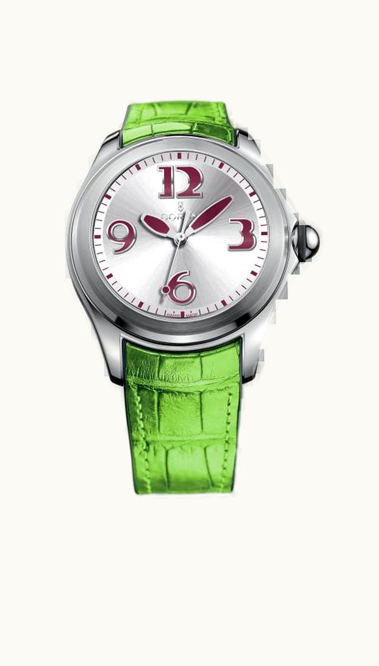 Corum Bubble 42 Purple Luminova