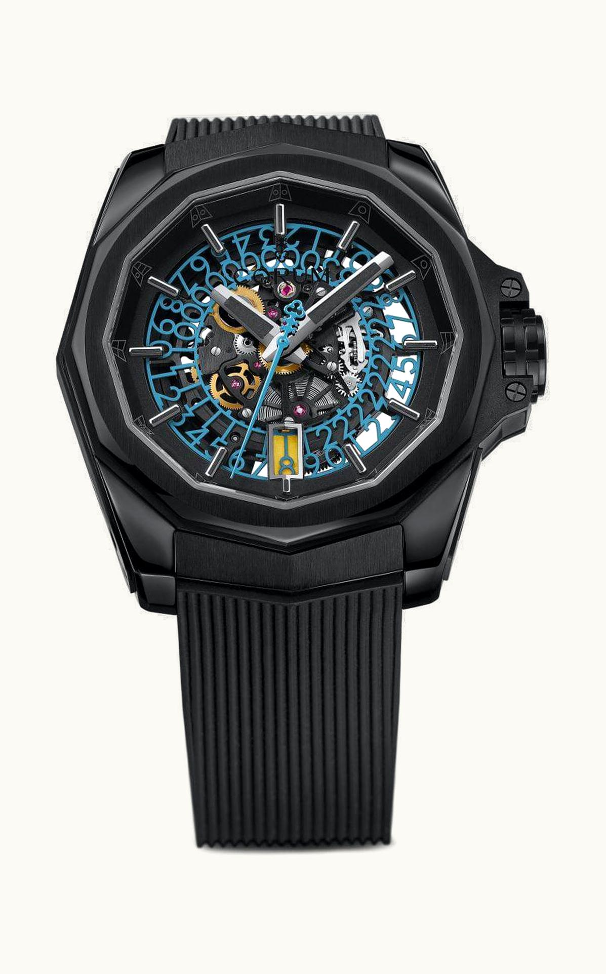 Corum Bubble 47 Luminova Black Sun