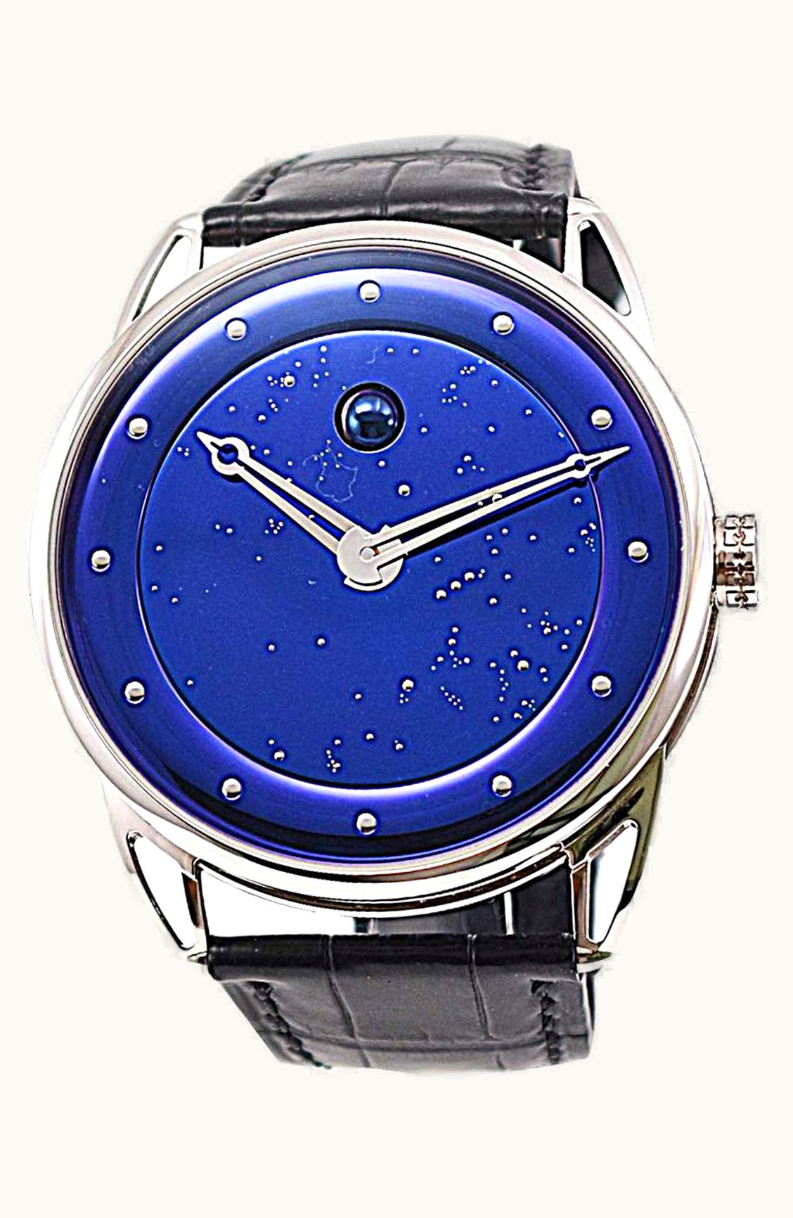 De Bethune DB25 Moon Phase Starry Sky White Gold