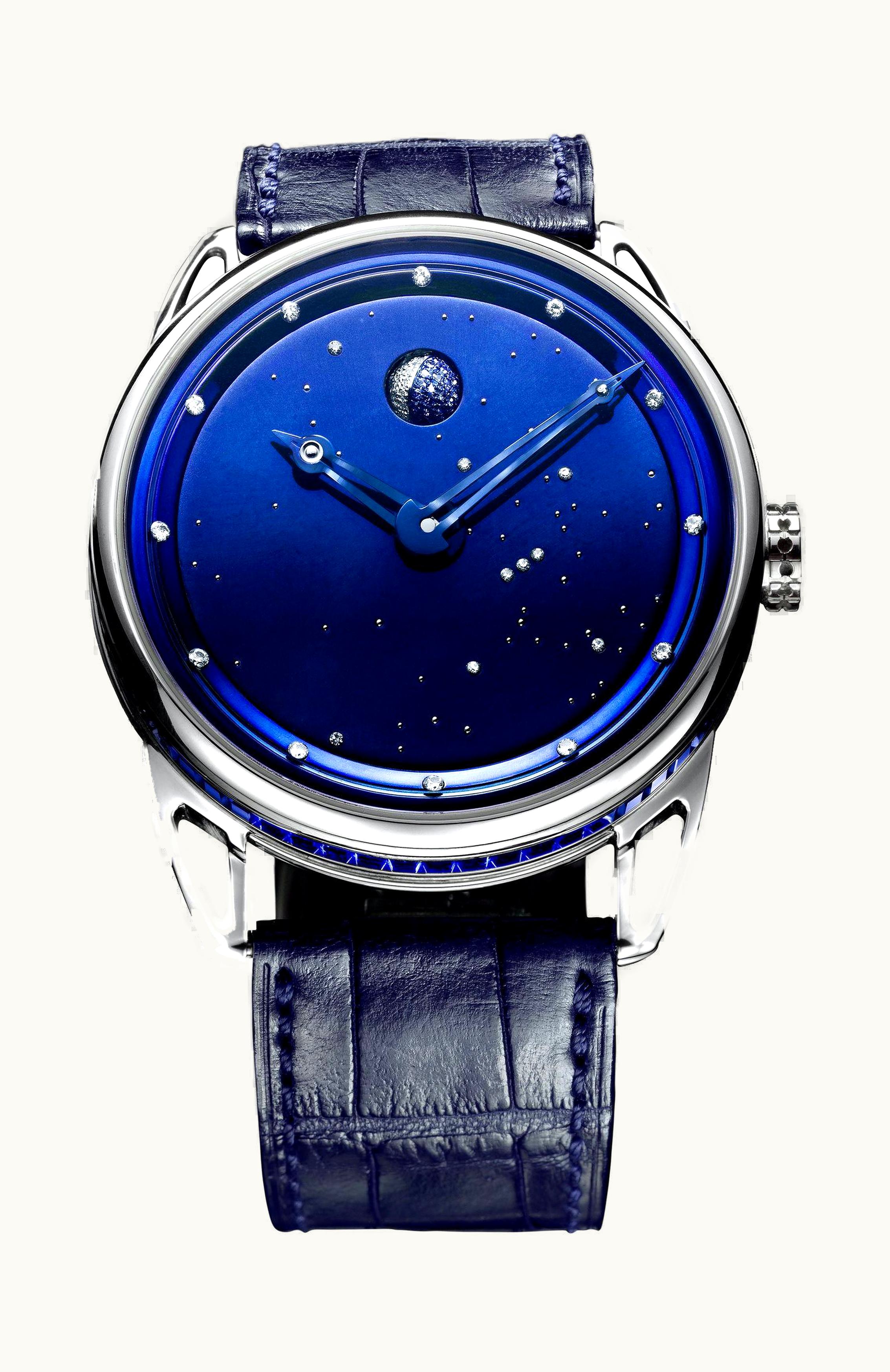 De Bethune DB25 Moon Phase Starry Sky White Gold / Sapphire