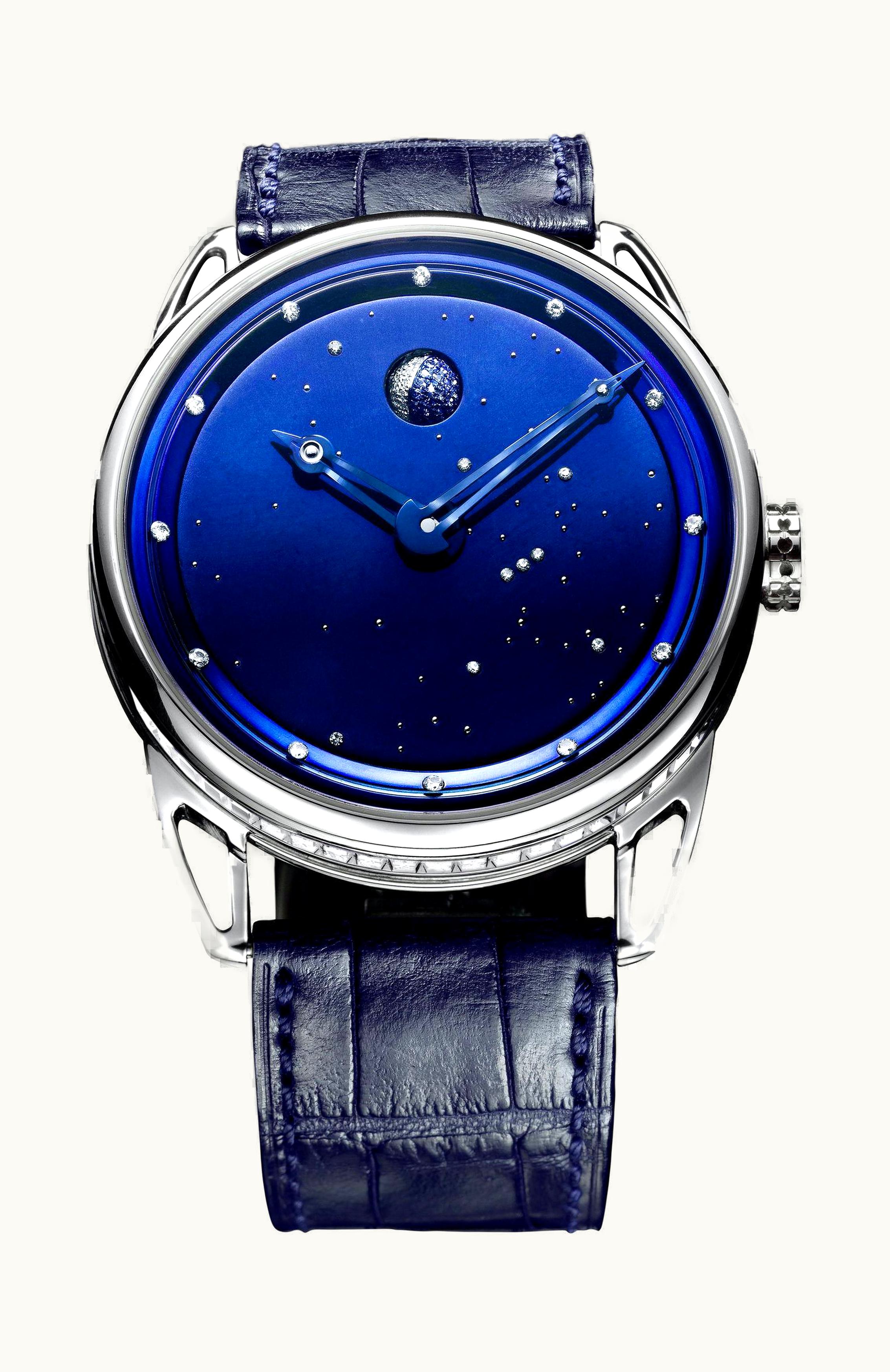 De Bethune DB25 Moon Phase Starry Sky White Gold / Diamond