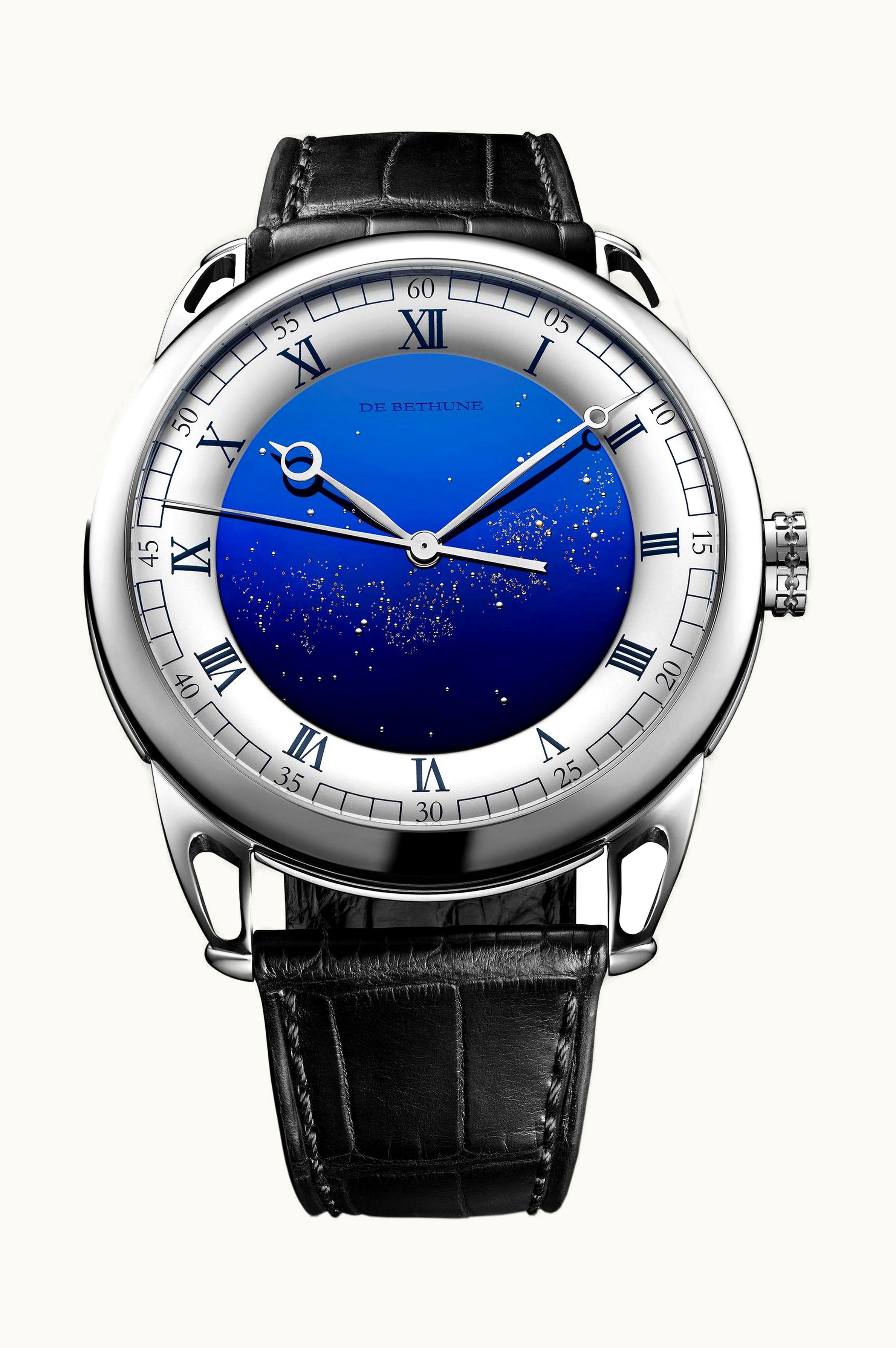 De Bethune DB25 Chronomètre Tourbillon Starry Varius Titanium