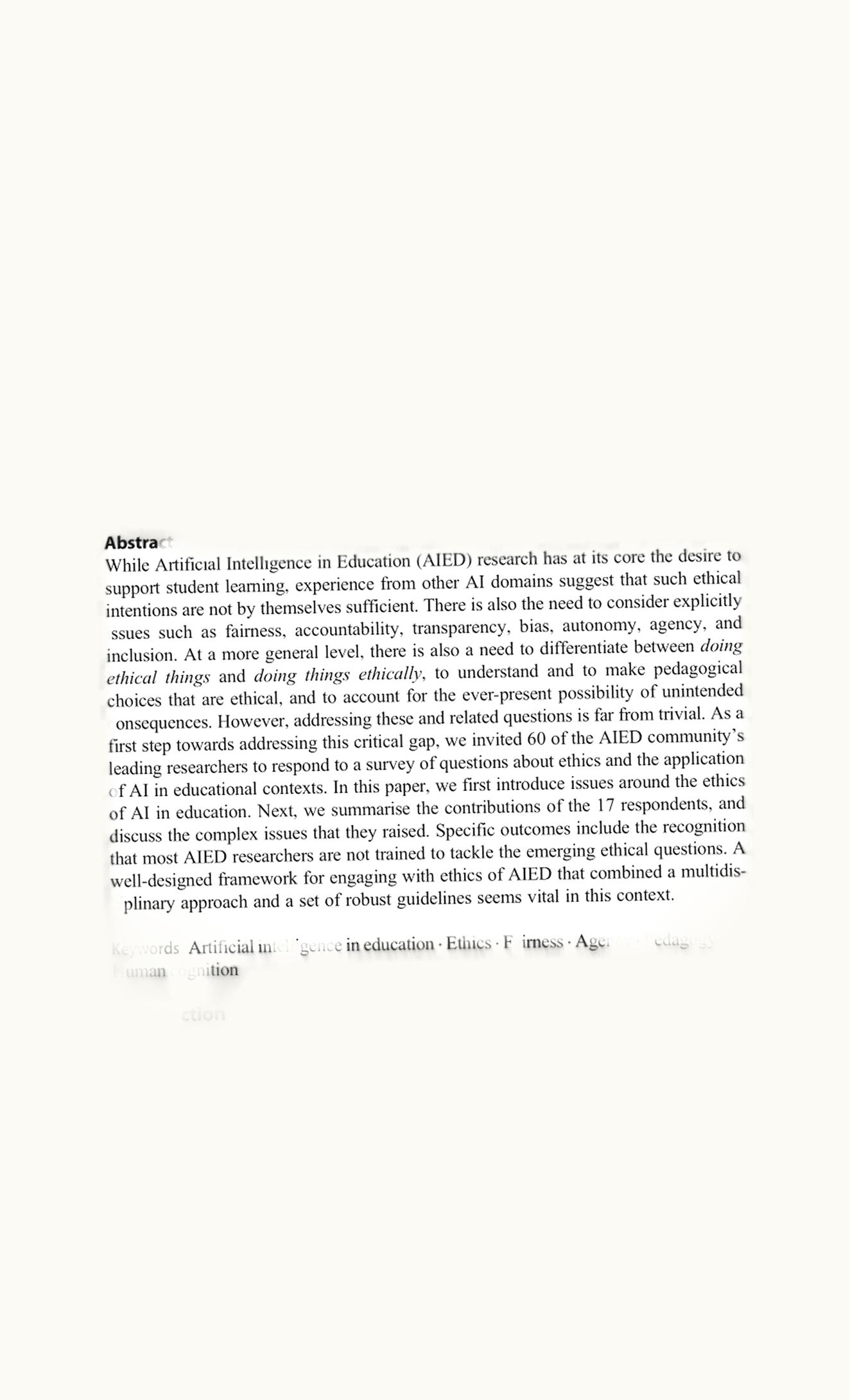 Defakto Eins Standard White