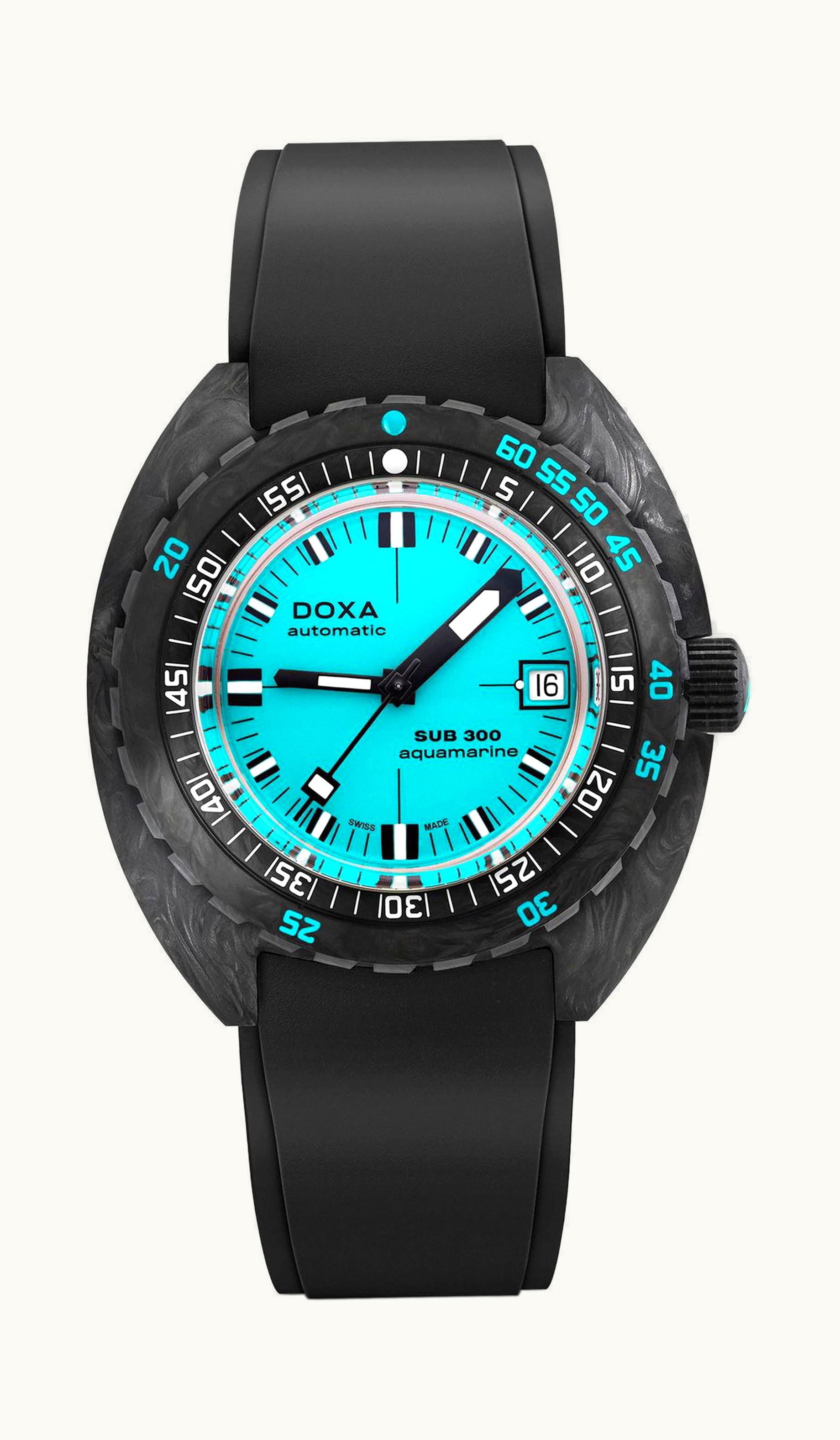 Doxa SUB 300 Carbon Aquamarine