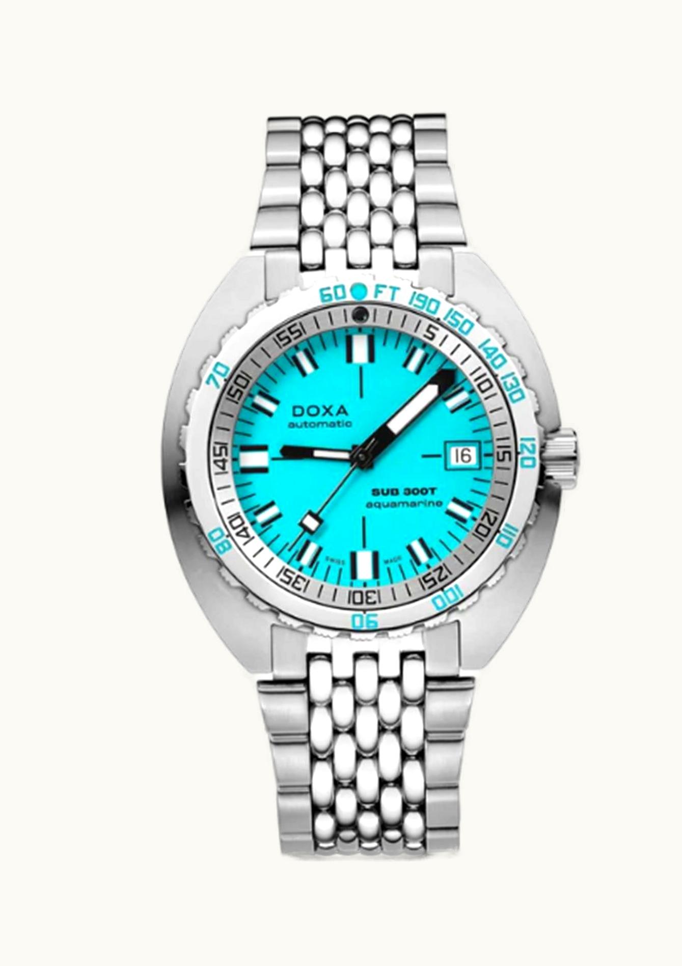 Doxa SUB 300T Aquamarine / Bracelet