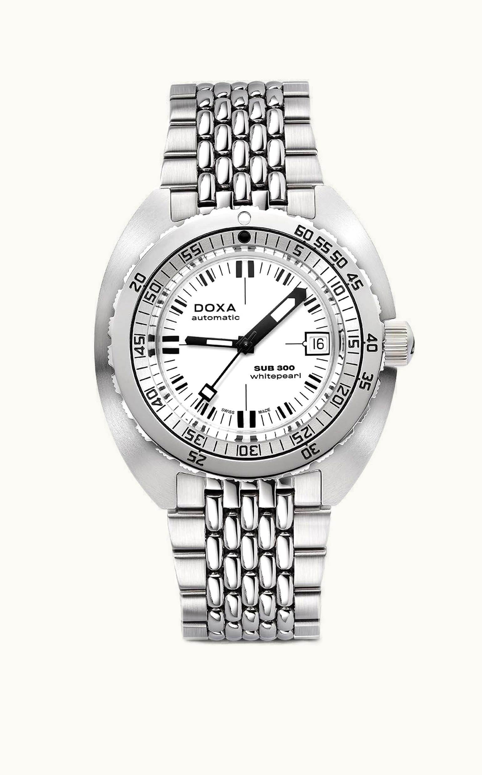 Doxa SUB 300 Whitepearl