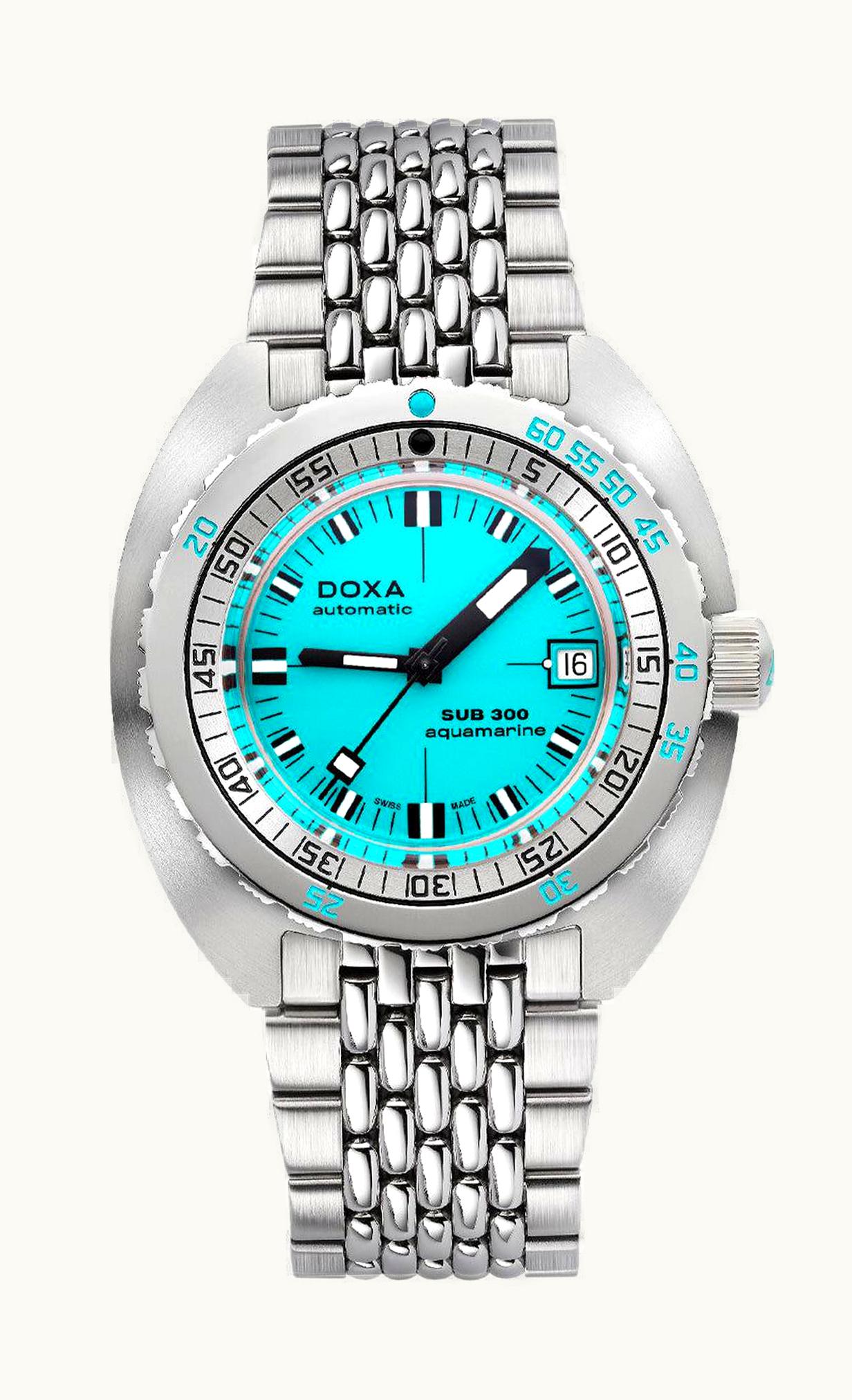 Doxa SUB 300 Aquamarine / Bracelet
