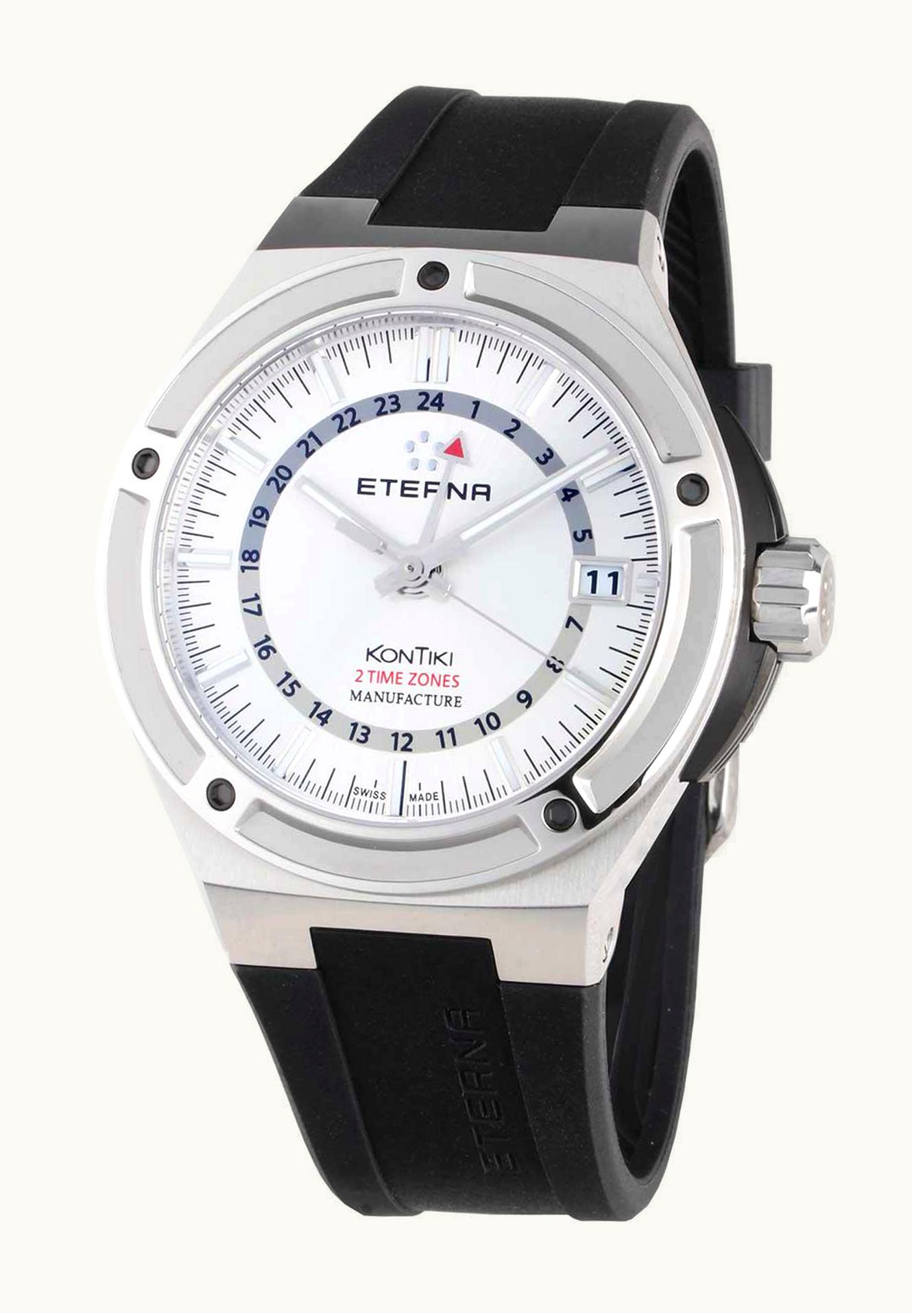 Eterna Royal KonTiki GMT Silver