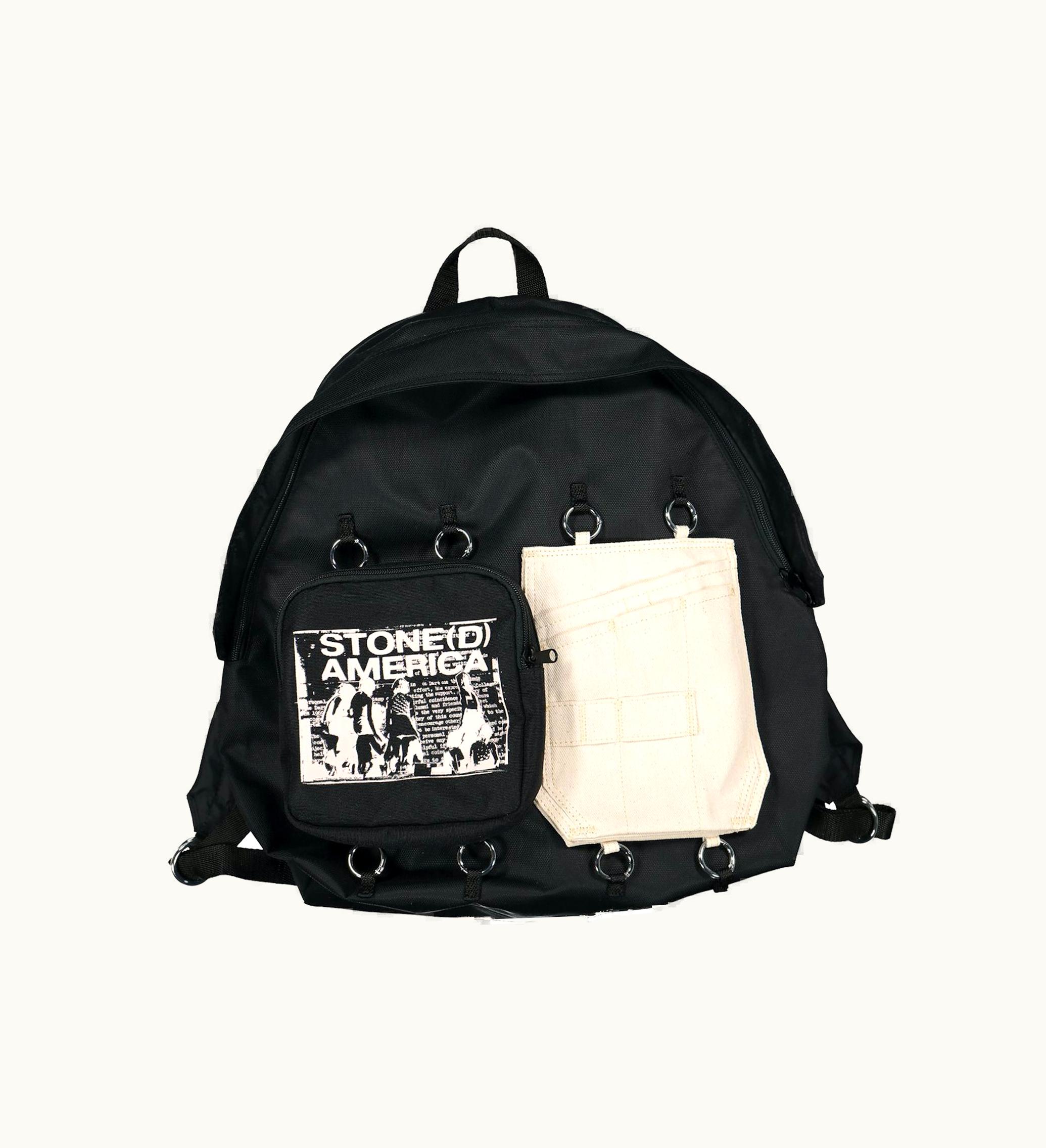 Raf Simons Raf Simons x Eastpak Padded Doublr Backpack Black Beige