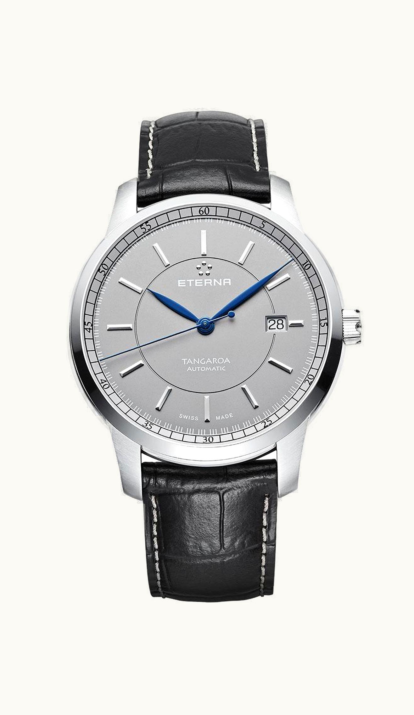 Eterna Tangaroa Three-Hands Grey / Strap