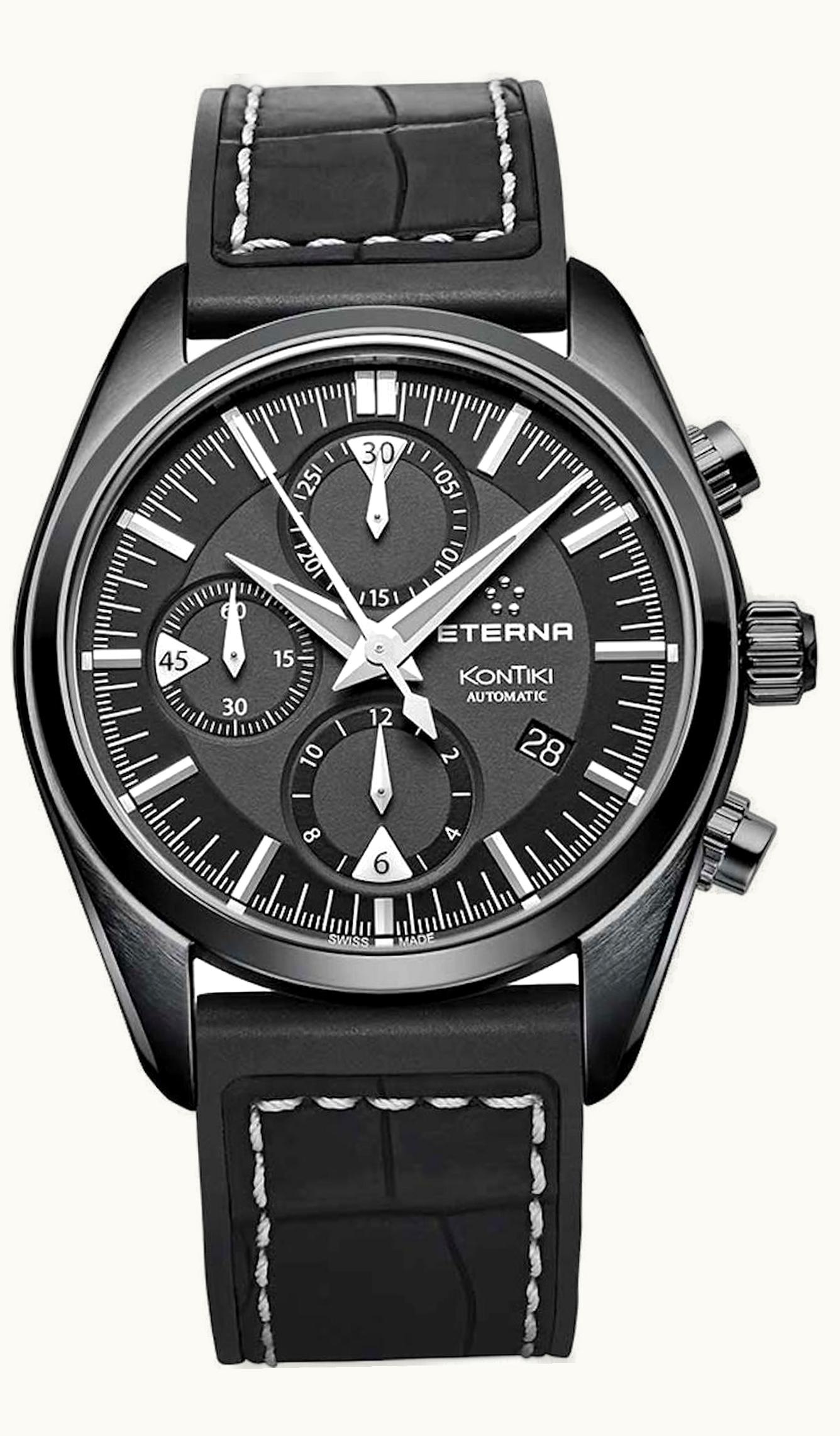 Eterna KonTiki Chronograph Full Black