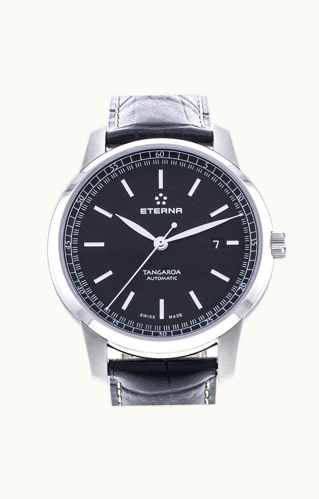 Eterna Tangaroa Three-Hands Black / Strap