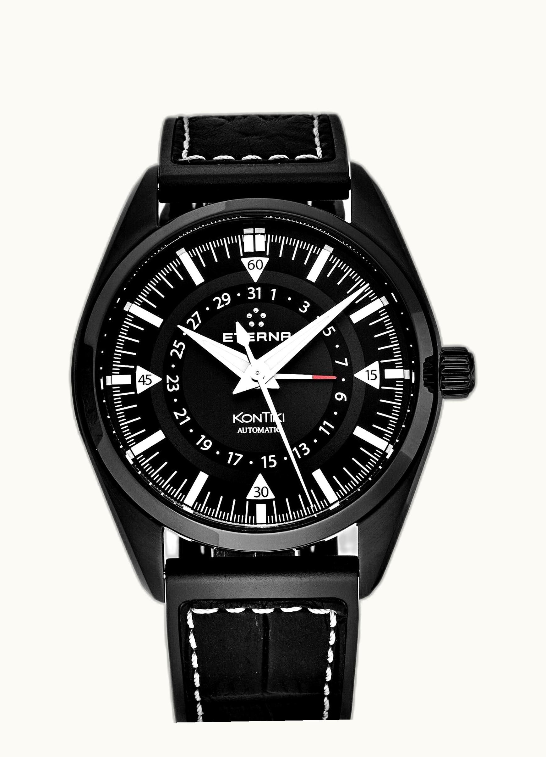 Eterna KonTiki Four-Hands Full Black / Strap