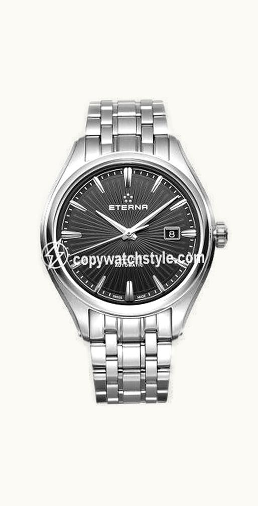 Eterna Avant-Garde Date Black / Bracelet