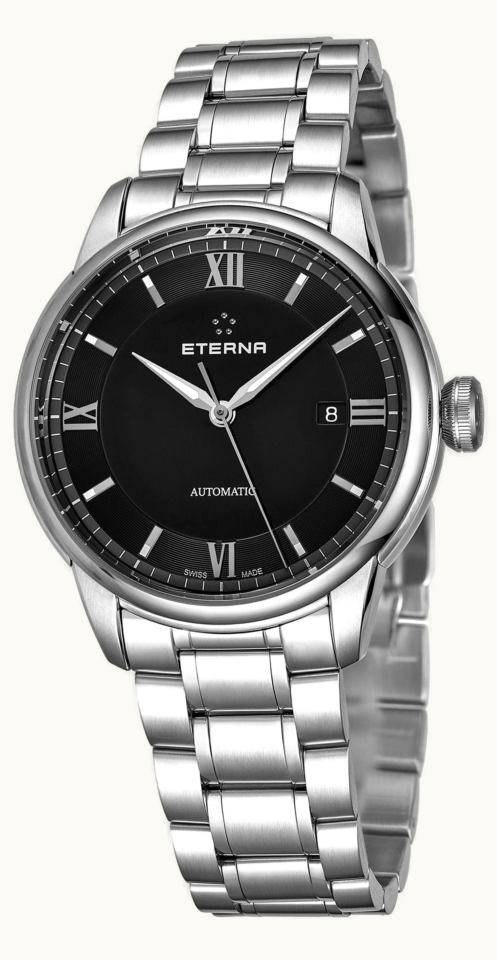 Eterna Adventic Date Black / Bracelet