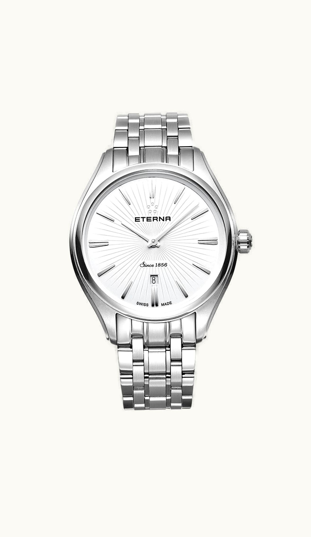 Eterna Avant-Garde Quartz Lady White / Bracelet