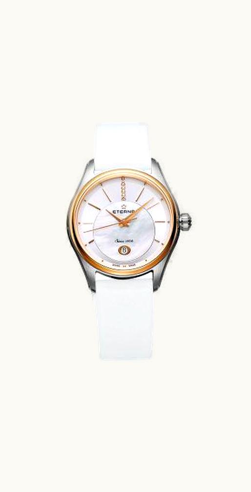 Eterna Avant-Garde Date Lady Two Tone / MOP / Strap