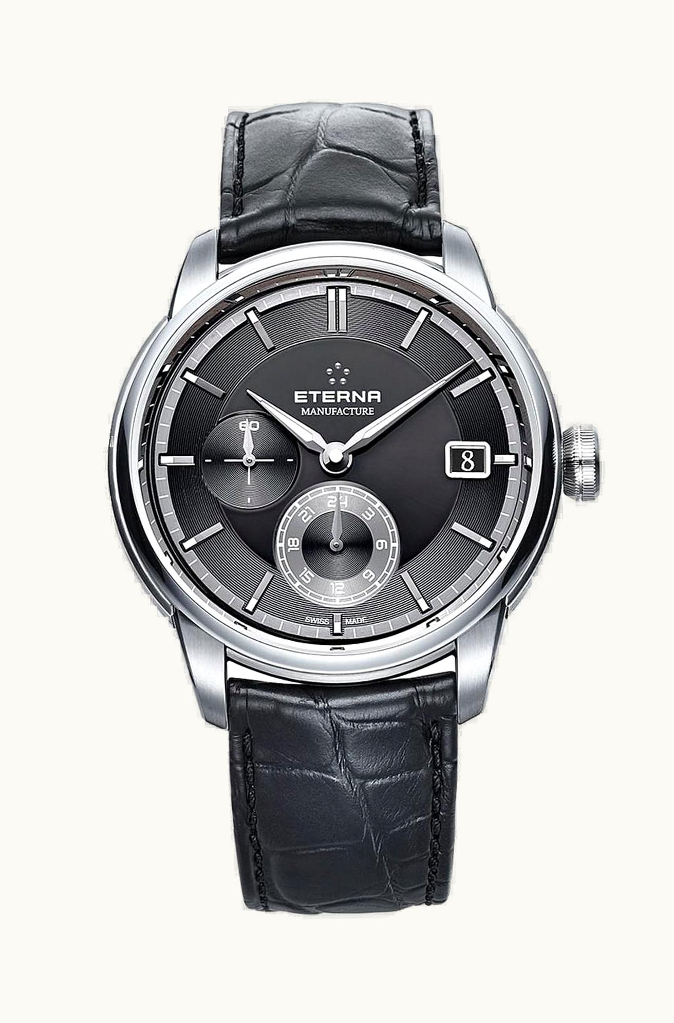 Eterna Adventic GMT Black / Strap