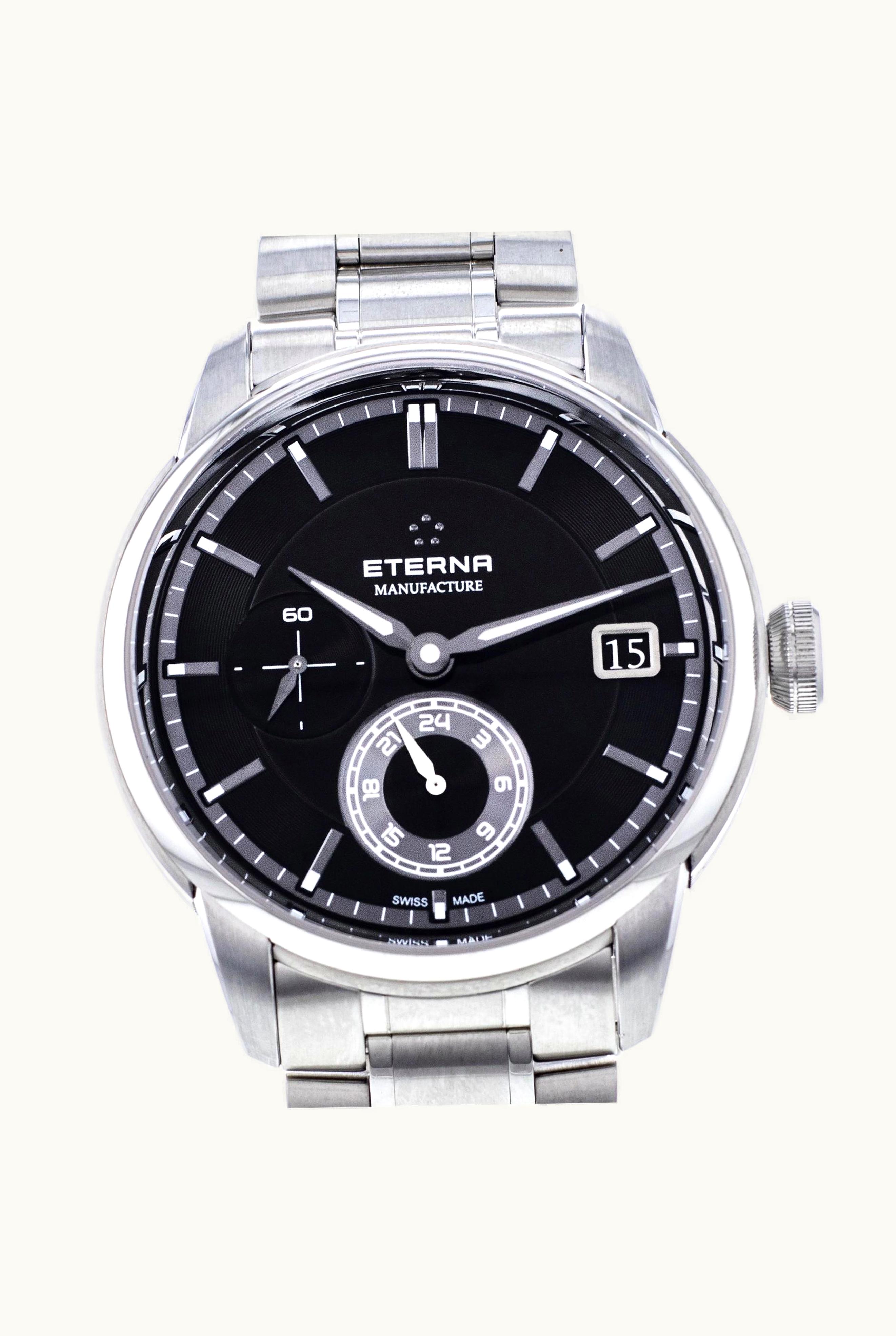 Eterna Adventic GMT Black / Bracelet