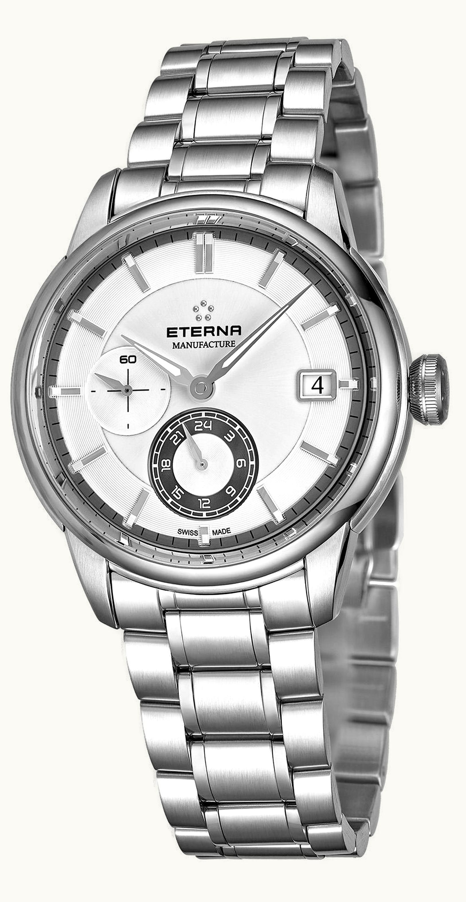 Eterna Adventic GMT Silver / Bracelet