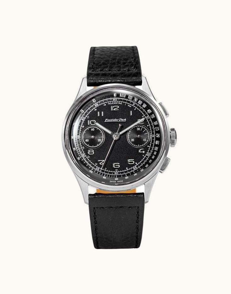 Excelsior Park Chronograph Stainless Steel / Black / Black Matte