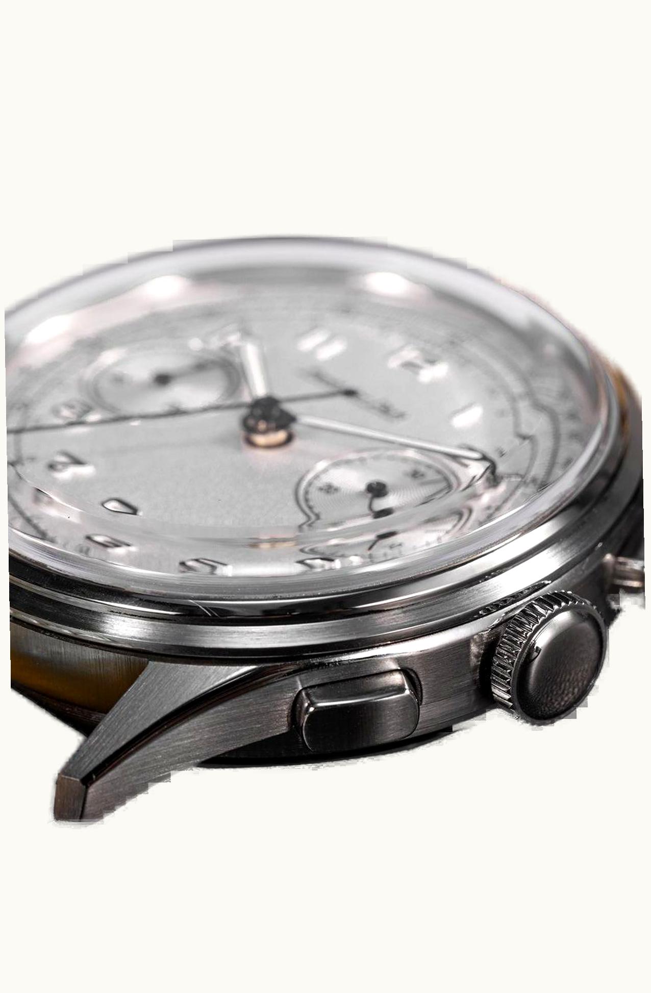 Excelsior Park Chronograph Stainless Steel / Salmon / Black Matte