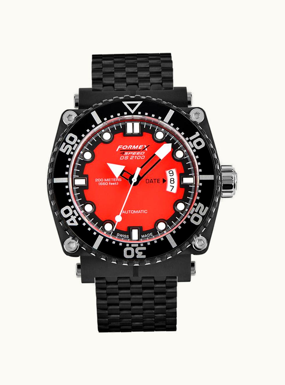 Formex Diver Automatic Red / Bracelet