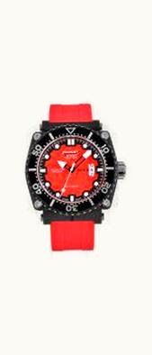 Formex Diver Automatic Red / Rubber