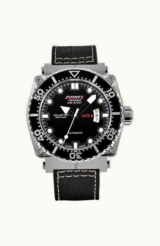 Formex Diver Automatic Black / Calf