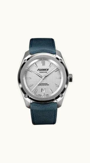 Formex Essence Automatic Chronometer Silver / Calf