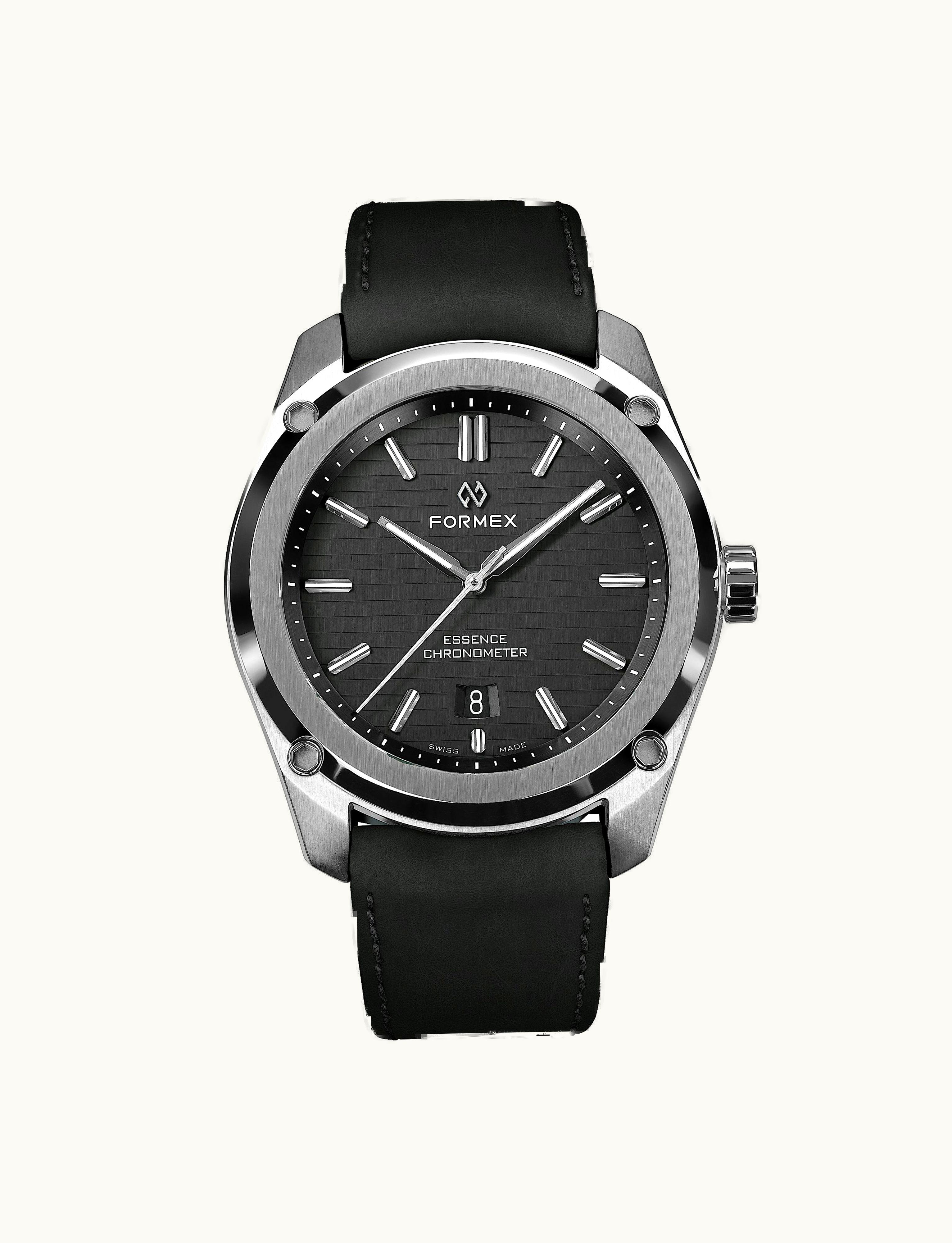 Formex Essence Automatic Chronometer Black / Calf