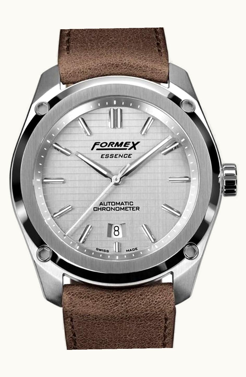 Formex Essence Automatic Silver / Calf
