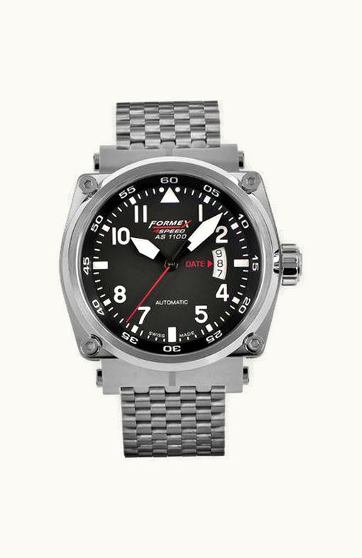 Formex Pilot Automatic Black / Bracelet