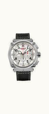 Formex Pilot Quartz Chronograph Silver / Calf