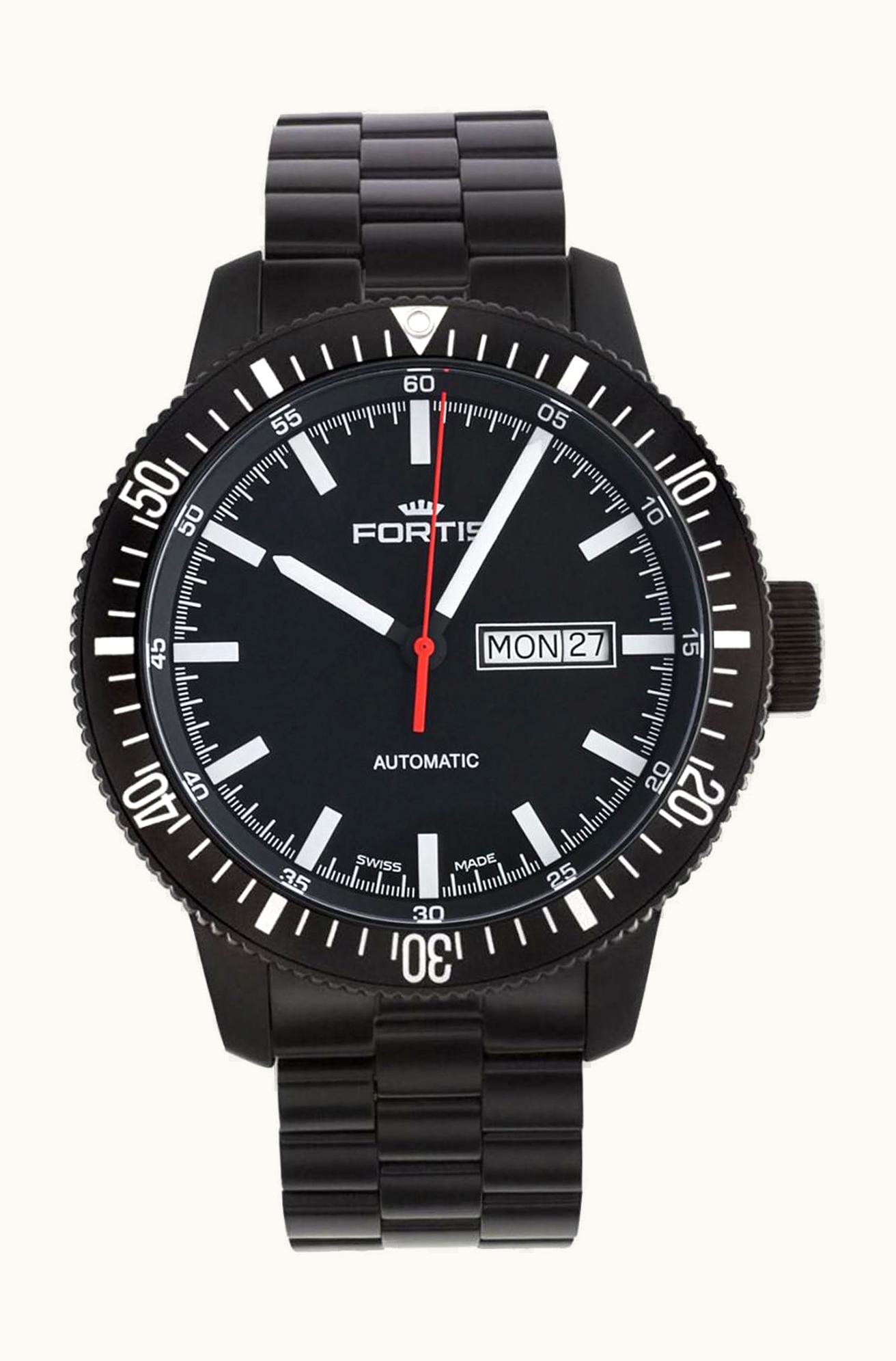 Fortis Official Cosmonauts Day-Date Monolith