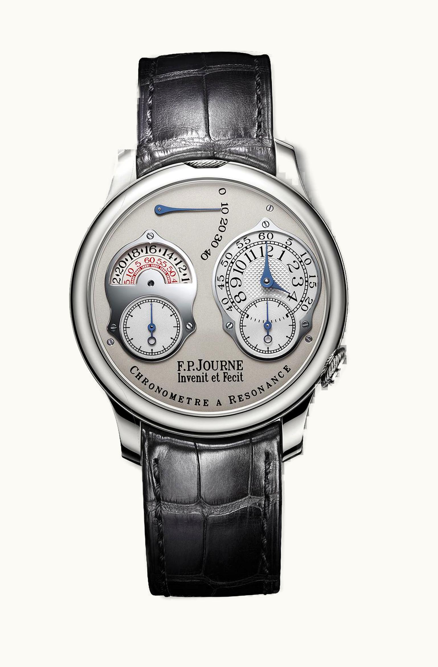 F. P. Journe Souveraine Chronomètre à Résonance 40 Platinum / Grey