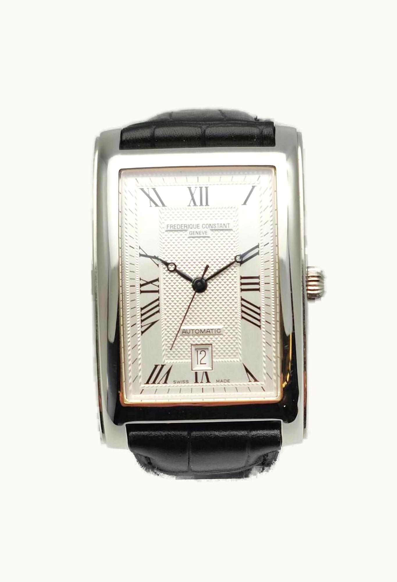 Frederique Constant Carree Automatic Stainless Steel / Silver