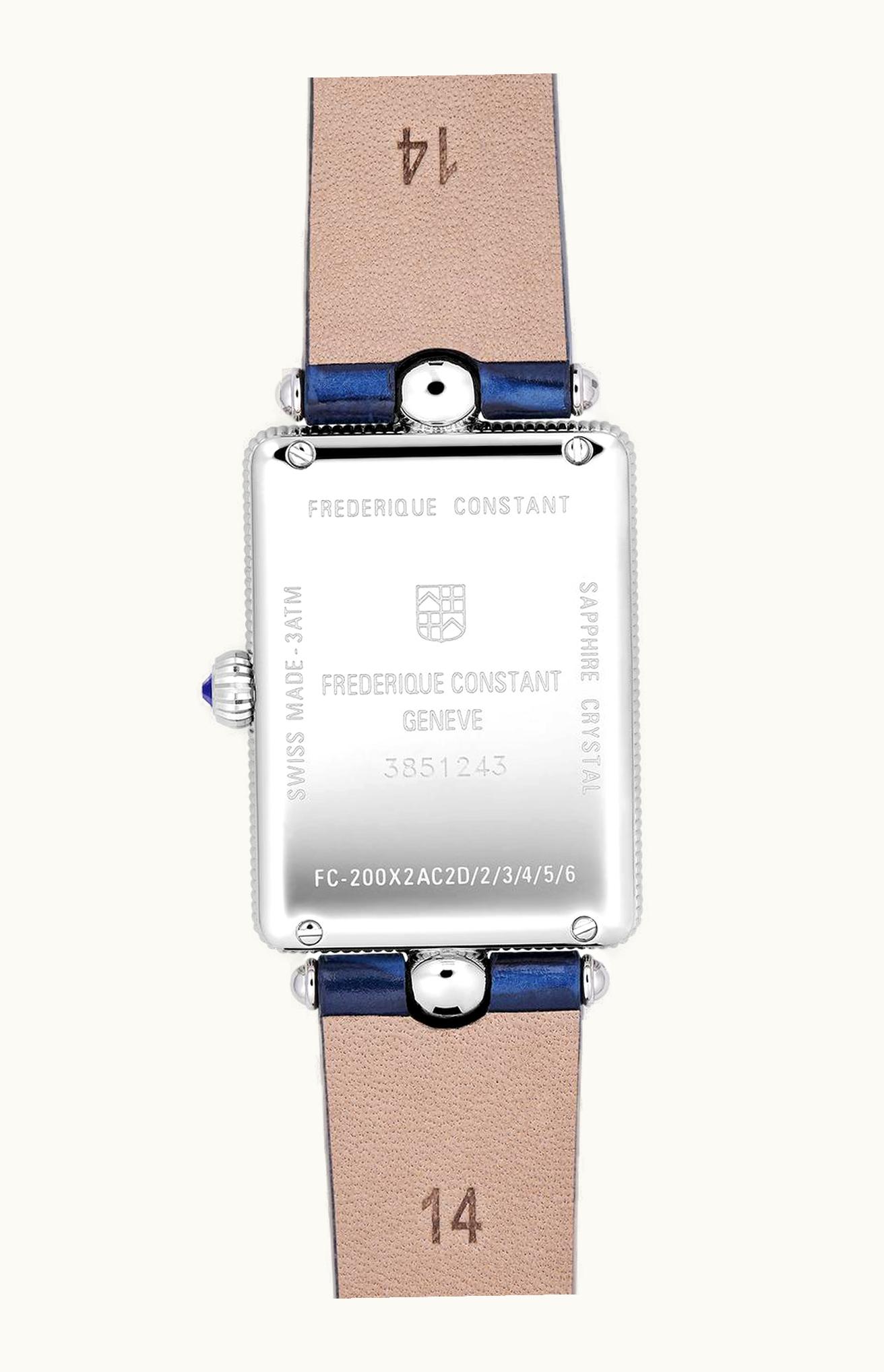 Frederique Constant Carree Stainless Steel / MOP