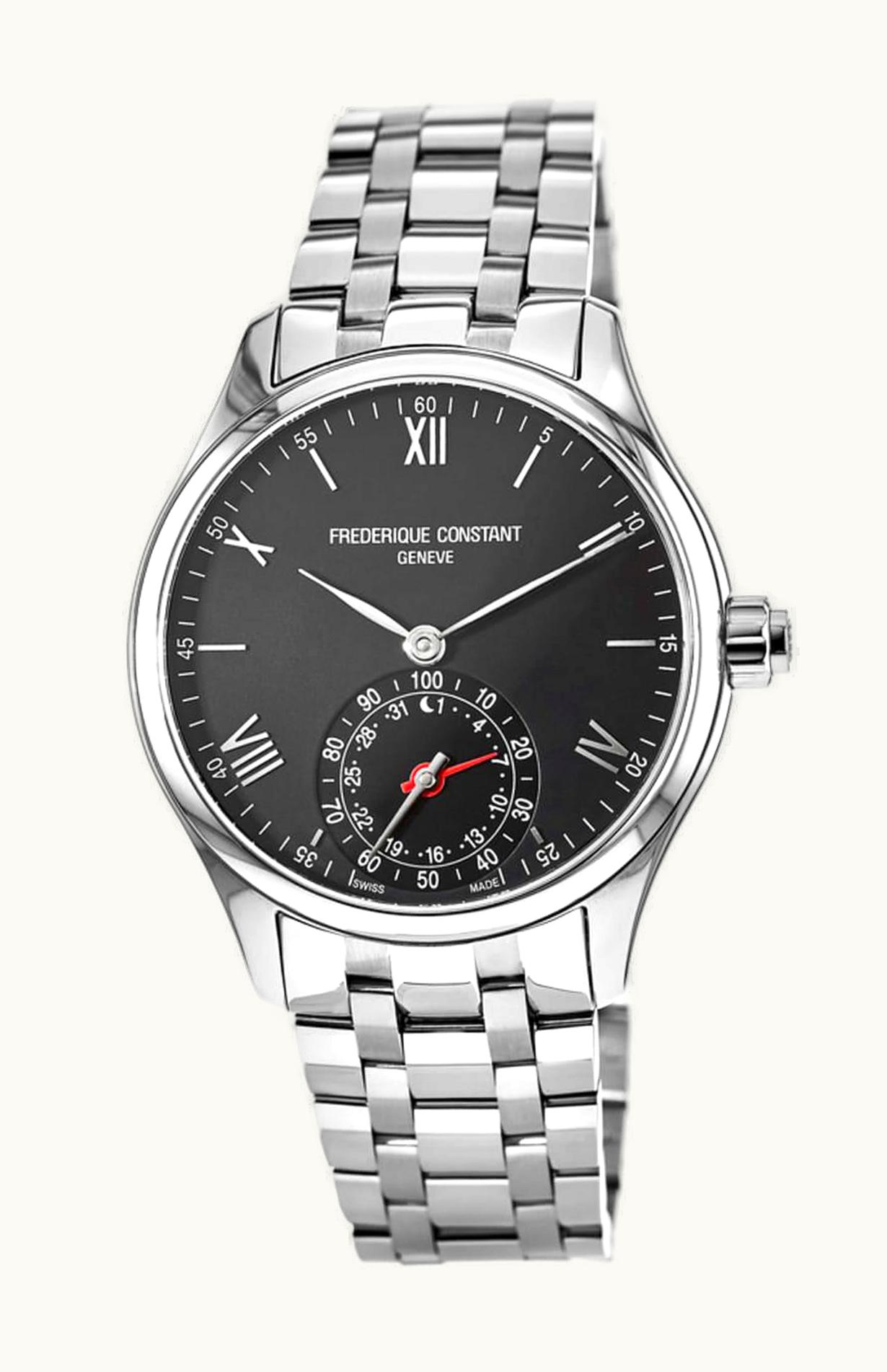 Frederique Constant Horological Smartwatch Black Dial / Bracelet